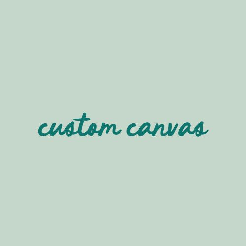 CUSTOM DESIGN - needlepoint canvas