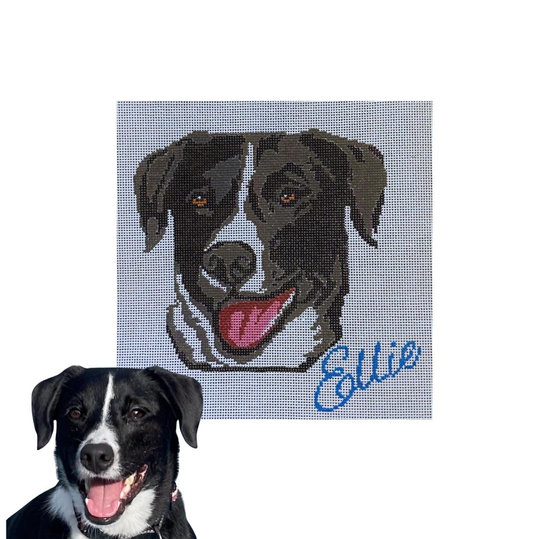 custom pet portrait canvas