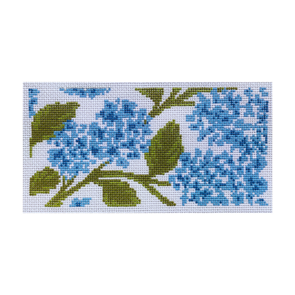 blue hydrangeas