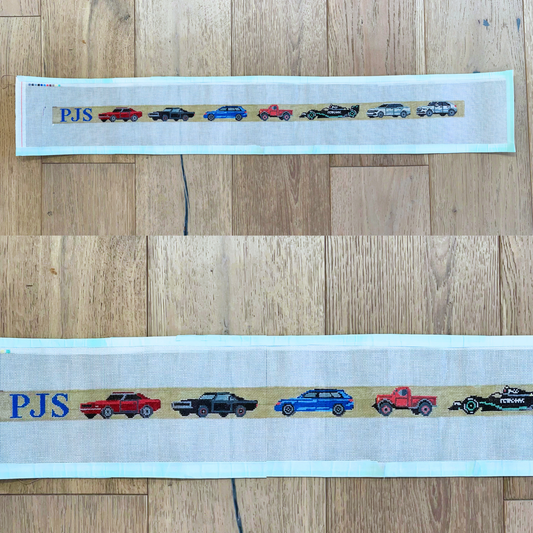 custom belt / cummerbund canvas