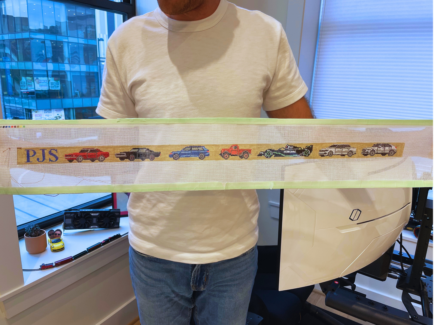 custom belt / cummerbund canvas