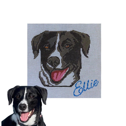 custom pet portrait canvas
