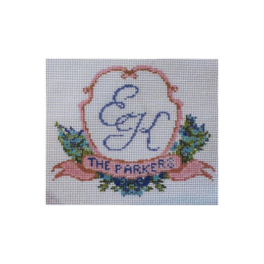 CUSTOM DESIGN - needlepoint canvas - 18-mesh