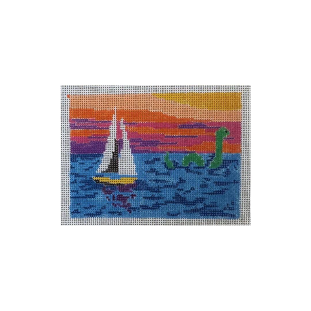 CUSTOM DESIGN - needlepoint canvas - 18-mesh